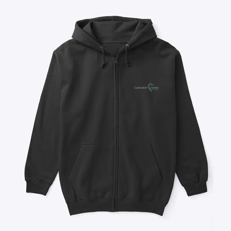 CDA Black Zip Hoodie